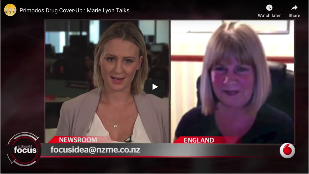 NZ Herald Primodos interview NZ Herald Primodos interview