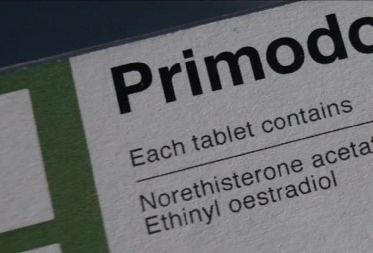 Primodos label Primodos label